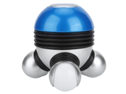 Mini Masajeador Corporal Portátil De Mano Con Vibración Y Luz Led Para Cabeza, Cuello Y Piernas.
