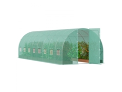Invernadero Túnel de Jardín y Cultivo 835x290x225 cm con Estructura Reforzada Tekmaquinas