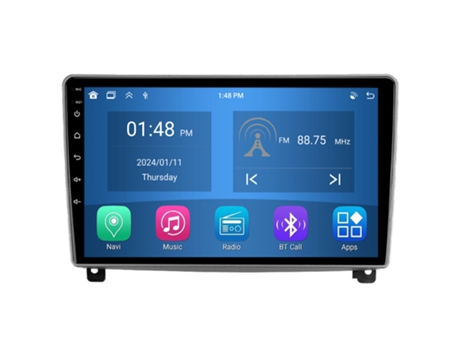 Autoradio 4GB RAM64GB ROM ROVERONE para Peugeot RCZ 308 SW 2007 - 2015 408 2012 - 2020 CarPlay Android Coche Radio Bluetooth Navegación