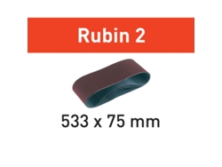 Cintas de Lija Bs 75 L533X 75-Ru2/10 Rubin 2 P120