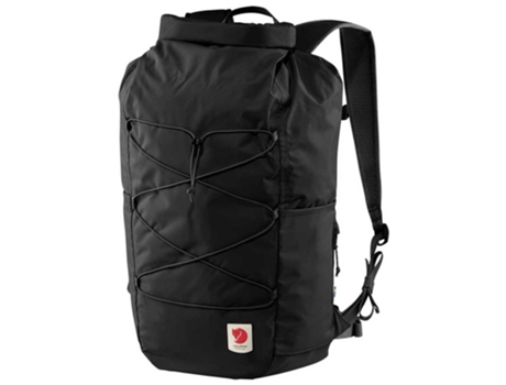 Mochila de Montaña FJÄLLRÄVEN High Coast Rolltop (21-30 L - Negro)