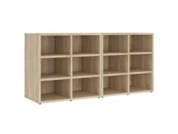 Zapatero 2 Piezas 52,5x30x50 Cm Roble Sonoma MAISON EXCLUSIVE
