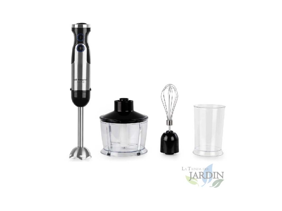 Batidora de Mano + accesorios ORBEGOZO 1200W