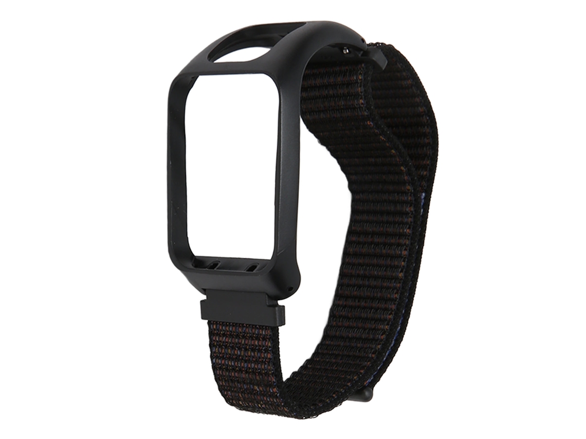 Correa deportiva de nailon para reloj TomTom Runner 3, color negro mate