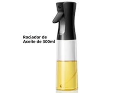 (negro) Botella De Aceite De Vidrio Esmaltado En Blanco Y Negro De 300 Ml Para Aceite De Cocina También Se Puede Utilizar Como Regadera.