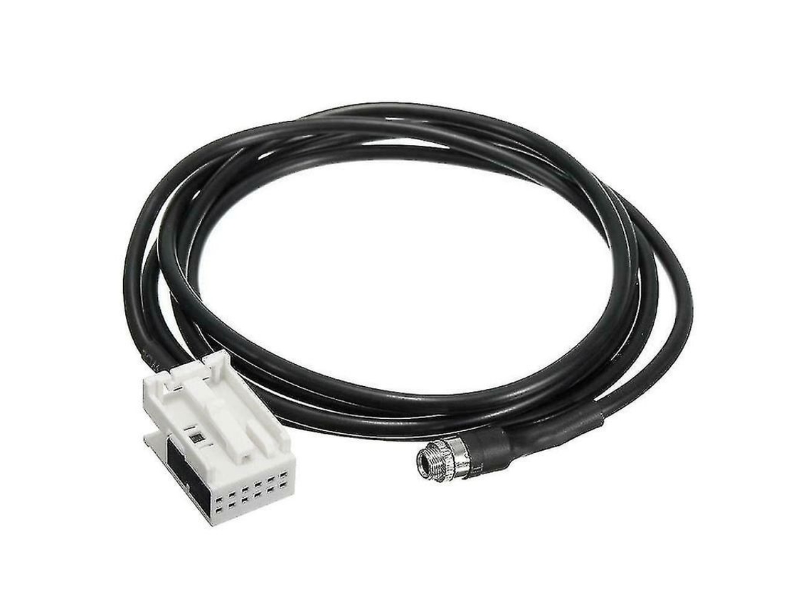 Adaptador De Entrada De Audio Auxiliar Hembra De 3,5 Mm Y 12 Pines Para Coches W169, W203, W209, W221, W164 Y R230