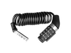 Candado Para Bicicleta / Candado Con Código De 4 Dígitos Black