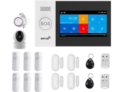 Sistemas De Seguridad Doméstica Sistema De Alarma Wifi Sin Filtro, Para Aplicación Tuya Smart Life