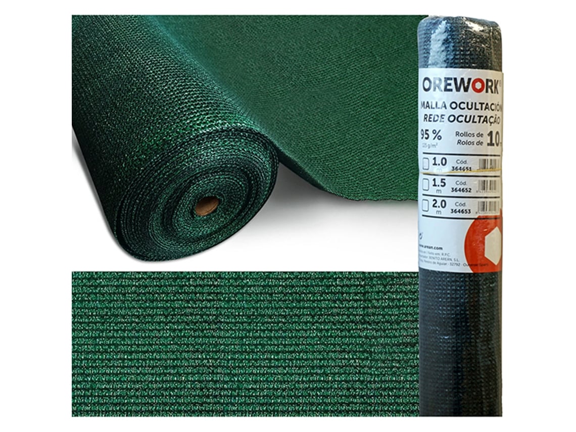 Malla ocultacion 95% Orework (1x10m)