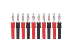 5 Juegos De Conectores Banana J.20025 Macho De 4 Mm A Hembra De 2 Mm, Adaptador Industrial De Latón.