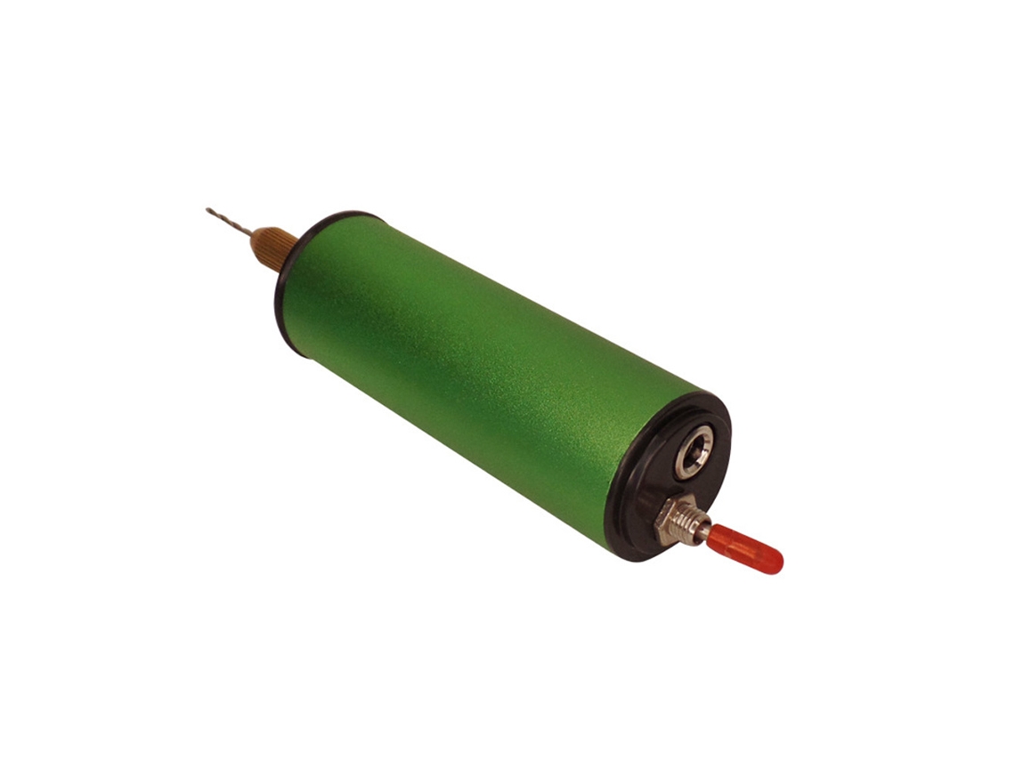 Mini Taladro Eléctrico Ajustable De 0,8-1,2 Mm Con 8 Brocas Para Joyería, Resina, Madera Y Aluminio - Verde