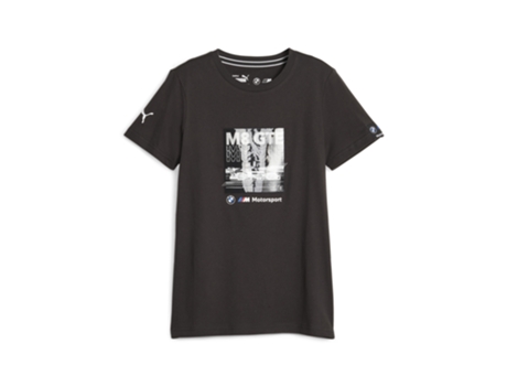 Camiseta de Niños PUMA Bmw Mms Negro (12 años)