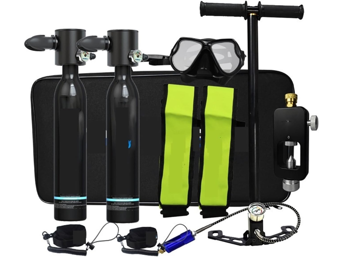 Minibotella De Buceo Con Rebreather De 0,5 L, Botella De Buceo Profesional Para Largas Distancias.