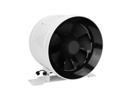 Ventilador Ice Wind de 10 pulgadas con 1065 CFM y control de velocidad.