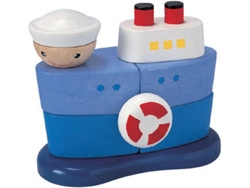 Juguete Educativo PLANTOYS Geometric Sorting Boat