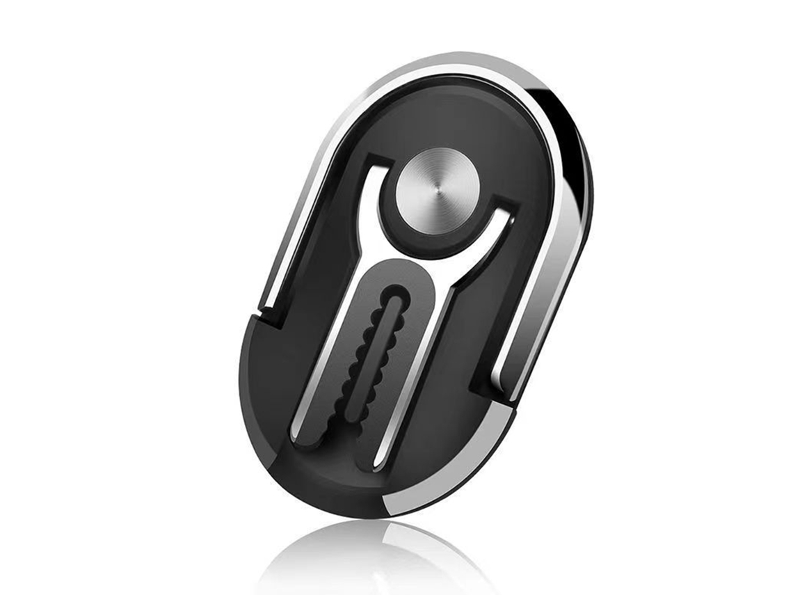 Suporte Para Celular De Carro 3 Em 1 Com Rotação 360 Graus, Bracket De Navegação Automotiva Portátil Preto