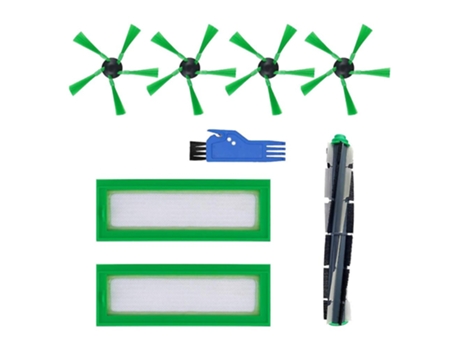 Acessórios de Aspirador robot limpiador en polvo Kobold Vr200 Vr300 Cepillo principal Cepillo lateral