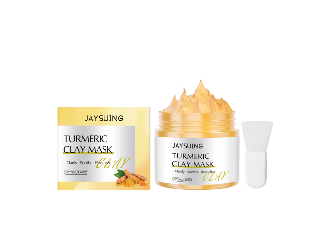 Mascarilla de arcilla iluminadora con cúrcuma