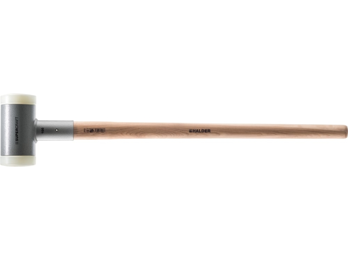 HALDER-3366.081-Mallo anti rebote mango madera Supercraft Ø 80 mm