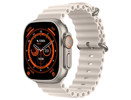 Smartwatch Blanco Ultra 8 Nfc con Puerta de Acceso Desbloqueado 49 Mm Série 8 Bluetooth 2,02 con Carreg A3