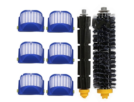 Accesorio Aspiradores IROBOT I Roomba Serie 600 610 620 625 630 650 660 Cerdas batidoras + filtro Aero Vac