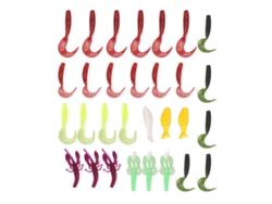 Set De 30 Señuelos Paddle Tail Swimbaits, Cebo Biónico, Combinación Multifuncional