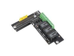 Placa De Expansión De Relés De 3 Canales Con Interfaz Gpio De 40 Pines Para Control De Dispositivos.
