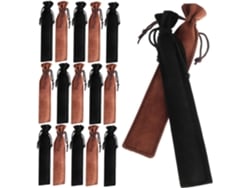 Estuches Para Bolígrafos, Fáciles De Transportar, Con Cordón De Terciopelo, Paquete De 50 Unidades.