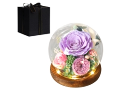 Rosa eterna para madre, maestra, Día de la Mujer, Día de San Valentín