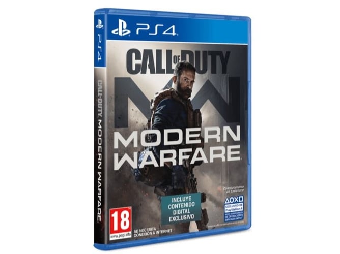 Juego PS4 Call Of Duty: Modern Warfare  (FPS - M18 - Contenido Digital Exclusivo)