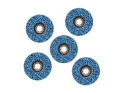 5 Discos De Lijado De Poliestireno De 115 Mm Para Eliminar Óxido Y Pintura Con Amoladora Angular.