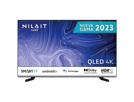Smart TV NILAIT Luxe NI-50UB8001SE (Negro - E - 50 - 4K Ultra HD)