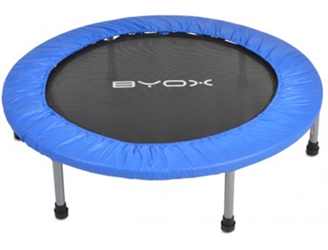 Cama elástica de interior para niños BYOX azul