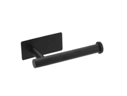 VVJIJILLY Suporte De Papel Higiénico Preto, 1 Unidade