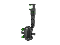 Soporte Multifuncional Universal Para Teléfono Móvil Para Espejo Retrovisor De Coche (verde)