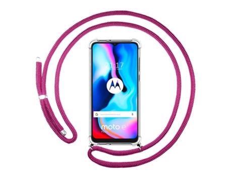 Carcasa Motorola Moto G9 Power TUMUNDOSMARTPHONE Colgante Rosa