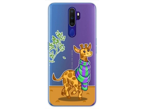 Carcasa Oppo A9 2020 TUMUNDOSMARTPHONE Dibujos Transparente Multicolor