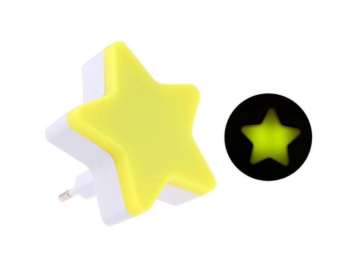 Lámpara De Noche Led Inteligente Para Niños Con Sensor De Luz Y Control De Pared, Blanca, 886,5 Cm.