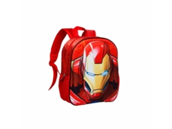 Disney Iron Man Stark-Mochila 3D Pequeña, Multicolor