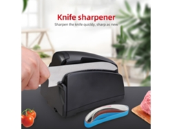 Afilador Eléctrico De Cuchillos De Cocina Con Correas De Grano 120/320/600/1000 Y Cepillo Portátil.