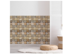 2026-papel Pintado Autoadhesivo 3d Multicolor Geométrico Resistente Al Agua Desmontable Para Salón Baño Cocina