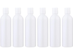 Nuobesty Frascos Recarregáveis, 6 Frascos Flexíveis De 250ml Para Shampoo E Loção, Dispensadores