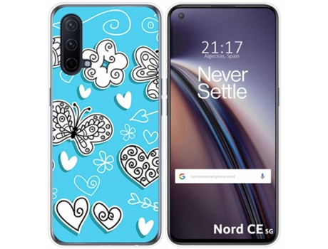 Carcasa OnePlus Nord CE 5G TUMUNDOSMARTPHONE Dibujos Multicolor