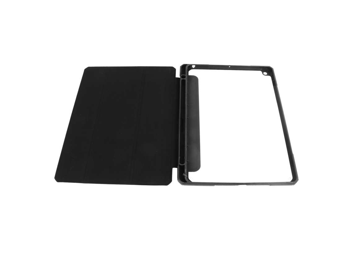 Caso (antichoque, Resistente A Rasguños) Para Ipad 10.2/7/8/9 Caso Transparente De Acrílico Con Adhesivo Lateral