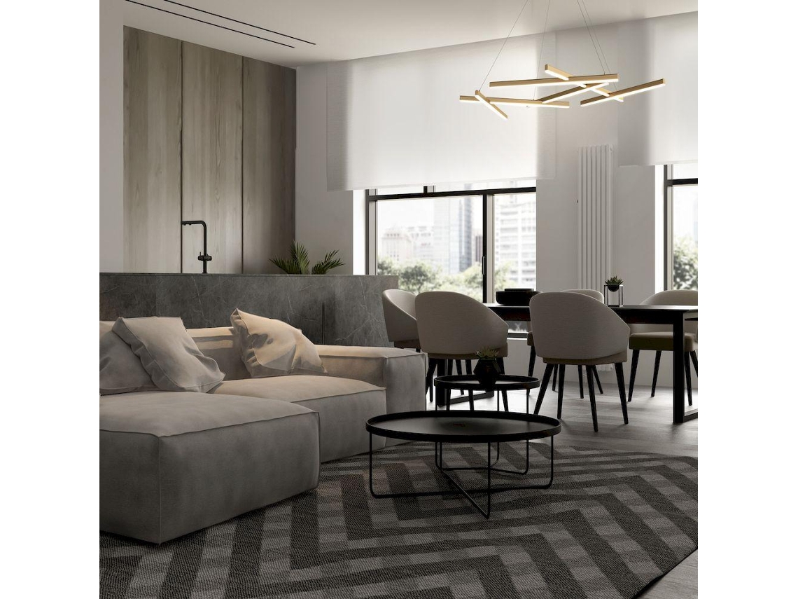 Lámpara de oro MAYTONI Line Metal LED