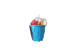 Set de Cubo de Playa Marbueno con Accesorios Coloridos 19x15 cm Marbueno Verano