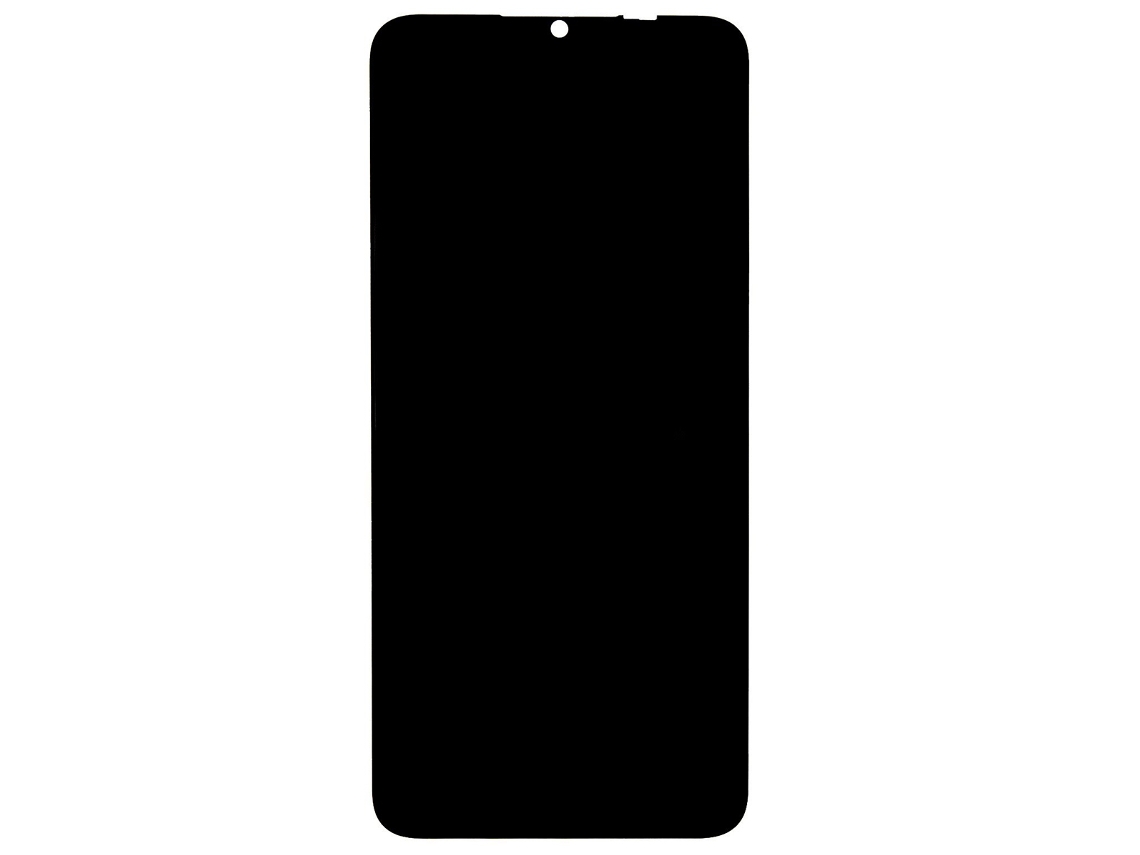 Pantalla LCD IPS con cristal táctil capacitivo para Realme 7i premontada en negro Clappio