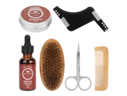 Kit De Cuidado E Barbear Profissional Para Presente Para Homens