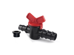 Válvula de derivación tubo de riego por goteo de 16mm con anillo de goma Oferta exclusiva