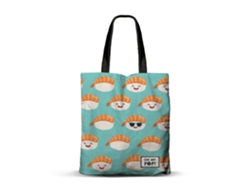 Bolsa de Compras OH MY POP! Oh My Pop Nigiri La Compra Shopping Poliéster Unisex (Azul)